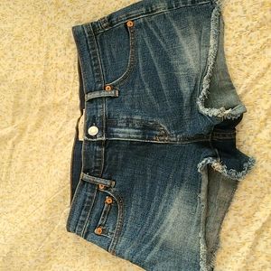Jean shorts